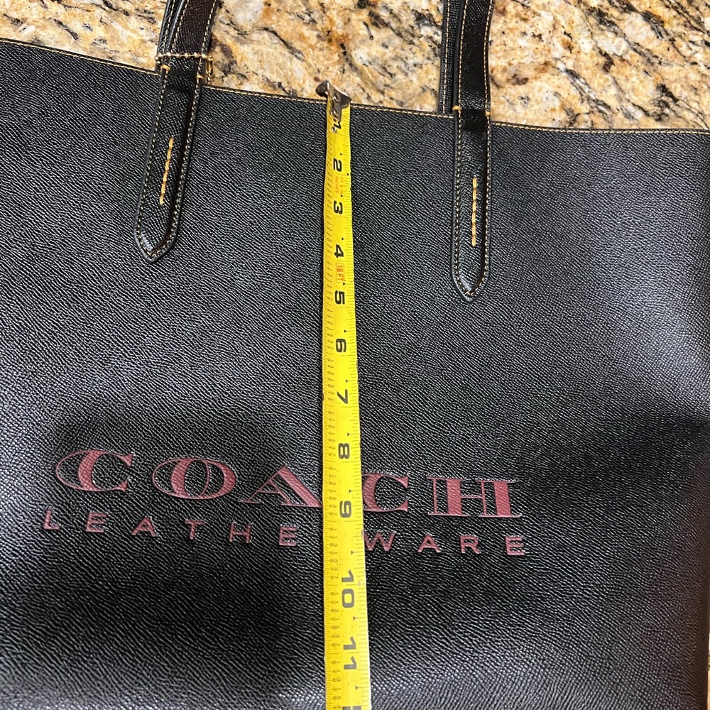 Coach Leatherwear Tote. Barely used! - Picture 4 of 5